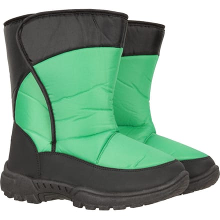 Mountain Warehouse Kinderen/Kinderen Caribou Adaptieve Gestreepte Snowboots (Groen)