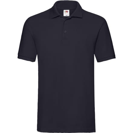 Fruit of the Loom Heren Premium Piqué Poloshirt (Deep Navy)