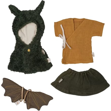 Poppenkleding Fabelab Clothes set Dragon Cape