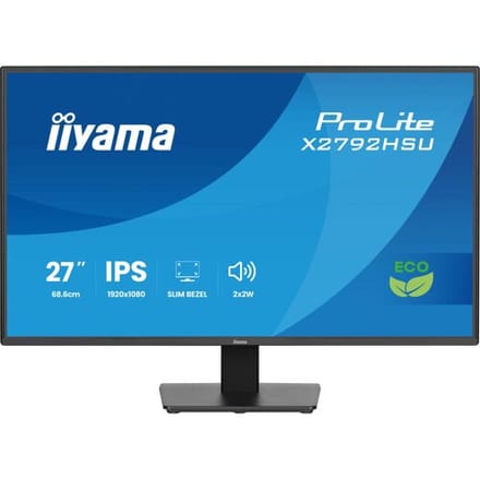iiyama ProLite X2792HSU-B1 - 27 inch - Full HD - IPS - USB-Hub (2x) - Energy label B