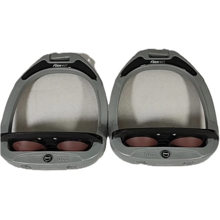 Veiligheidsstrijpers paardrijden Inclinatie Grip Zwart/Chocolade Flex-On Safe-On
