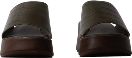 Sandalen met sleehak om aan te trekken