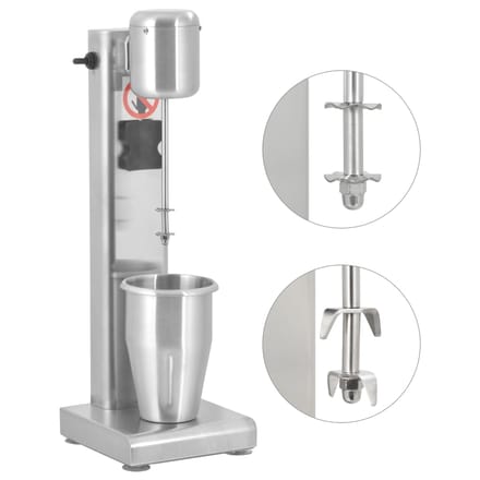 Mélangeur à Milkshake Acier Inoxydable 1 L
