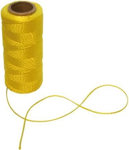 Toolland Metselkoord, diameter 1.2 mm, lengte 100 m, geel