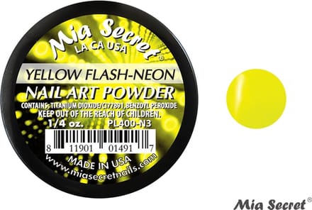 Flash-Neon Acrylpoeder Yellow