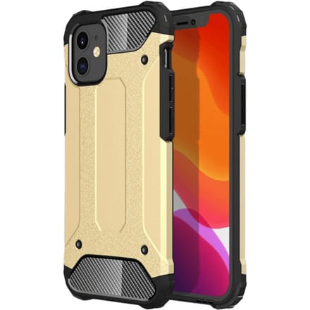 CaseBody iPhone 12 Mini Shockproof Hoesje Goud