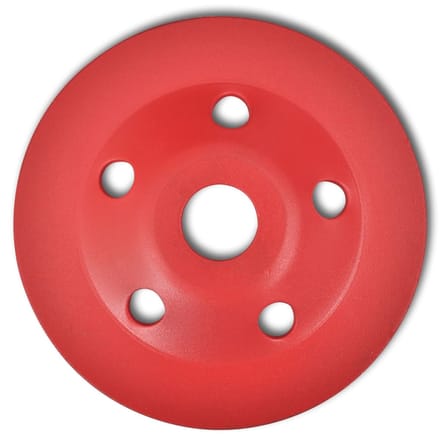 vidaXL Schuurschijf met diamantkop 125 mm