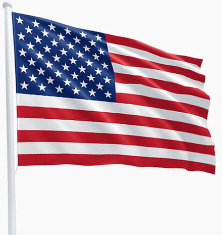 S.Y.W Amerikaanse vlag - 150x90cm