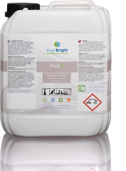 ProfiBright Zakelijk - Ontvetter Profi6 - Roetverwijderaar Profi6 - concentraat - Dierproefvrij - 10 liter