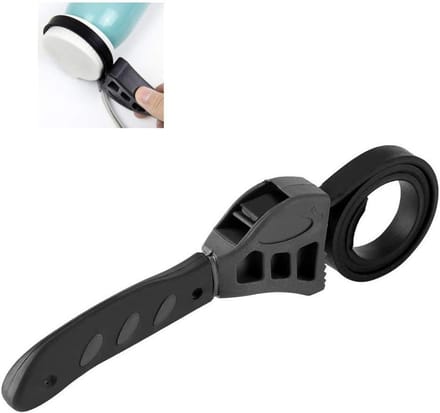 Verstelbare oliefilter sleutel met rubberen grip 500mm voor universele potdeksels en filters