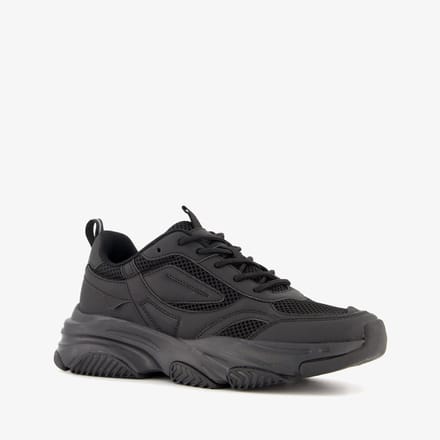 Blue Box dames dad sneakers zwart - Maat 38 - Extra comfort - Memory Foam