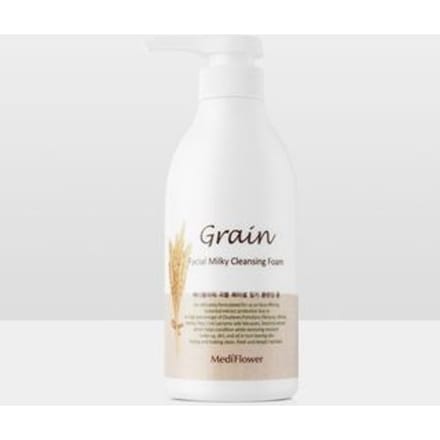 MediFlower - Grain Facial Milky Cleansing Foam 500ml