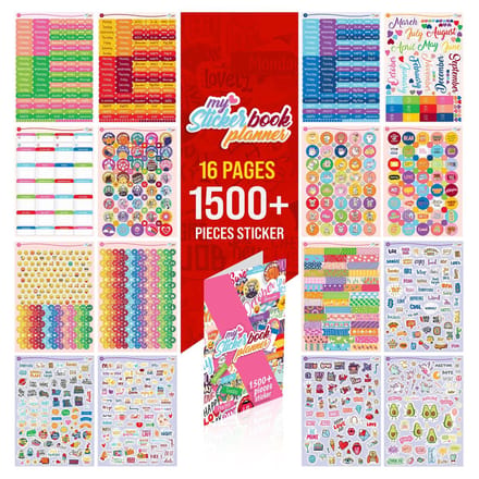 Dailygoods - Planner Stickers - 1500+ Stuks voor Organisatie en Creativiteit