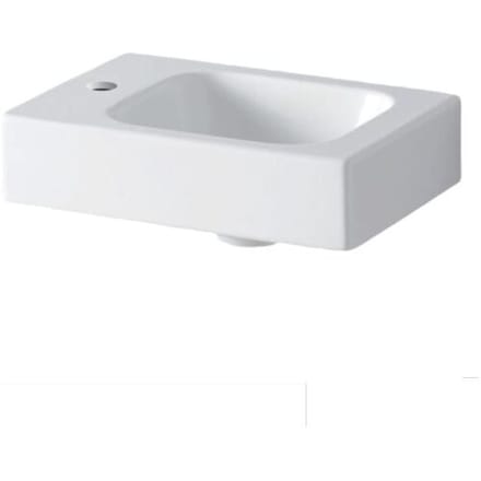 Geberit iCon hand wash basin 38 cm with tap hole left 124836000