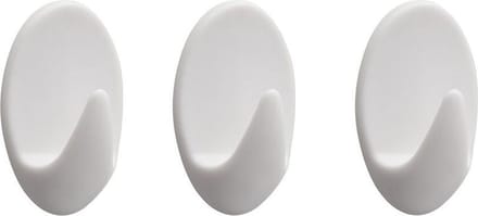 Tiger Haak Baseline Oval L - Wit - 3 stuks
