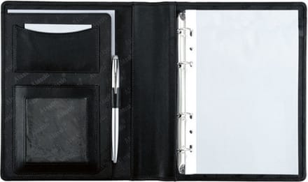 Ringmap Alassio A5 BENACO - 23x18x2 - 7cm zwart