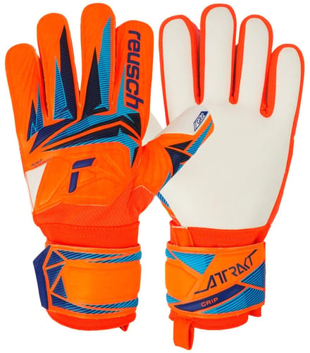 Reusch Keepershandschoenen Attrakt Grip Junior Oranje - Maat 7