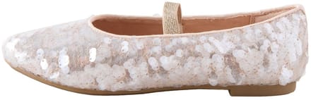 Next - Meisjes - Balletschoenen met lovertjes - Crème