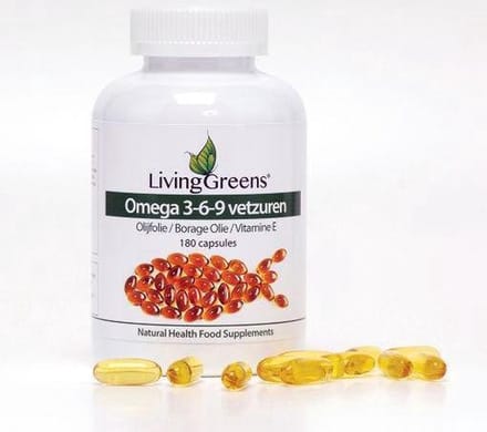 Livinggreens Omega 3-6-9 complex 180 Capsules