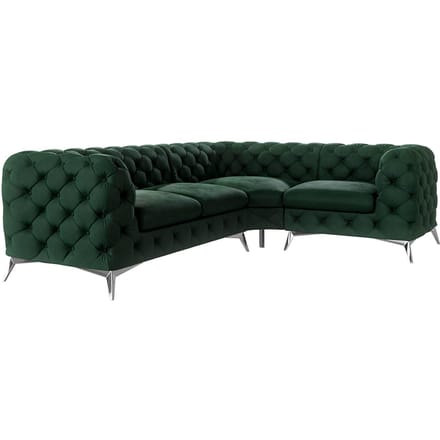 Hoekbank Nora rechts velvet | Ropez