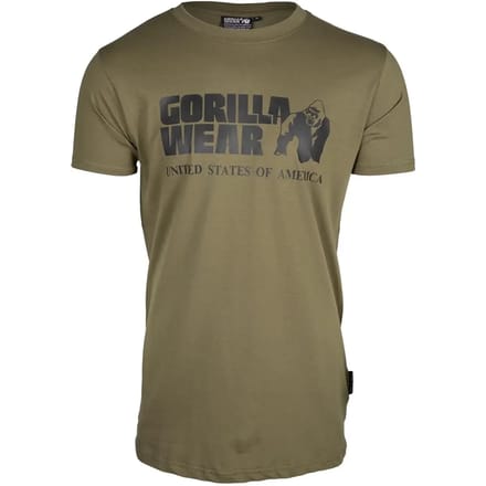 Gorilla Wear Classic T-shirt - Legergroen - M