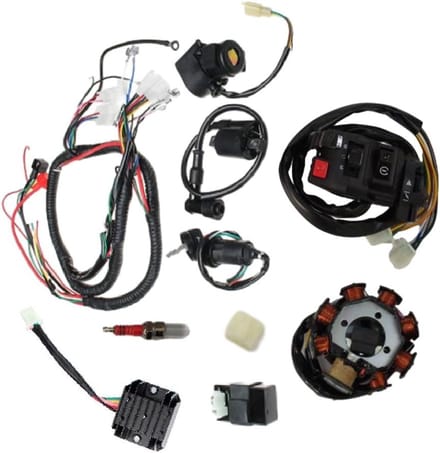 ATV QUAD 150/200/250CC Elektrische Bedrading Harness CDI Stator Kit en Schakelaar Assemblage voor Quad Accessoires en Onderdeel Vervangingen