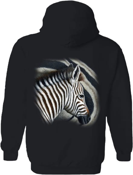 Keeping Close - Zebra The Coloured House Hoodie M