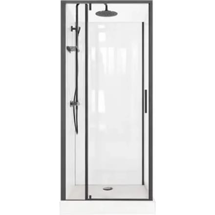 Zephyr Douchecabine 90x90x205-242,5cm Standaard Steeneffect