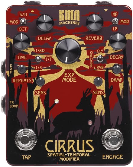 KMA Audio Machines Cirrus Delay & Reverb - Effect-unit voor gitaren