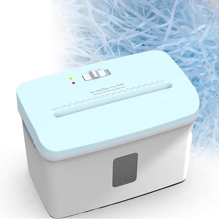 Automatische papier snijder - Compacte krimpverder - Papier verwerken - Jamvrije prestaties - 3 vellen capaciteit - Wit