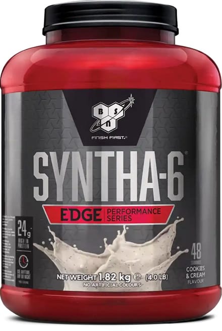 BSN Syntha-6 Edge Proteine Poeder - Eiwitshake Cookies & Cream - Whey Protein - 1800 gram (48 shakes)