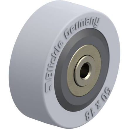 Blickle VPA 50/6K Kunststofwiel Wieldiameter: 50 mm Draagvermogen (max.): 40 kg 1 stuk(s)