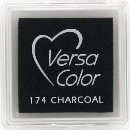 Stempelkussen charcoal mini Versacolor - Tsukineko