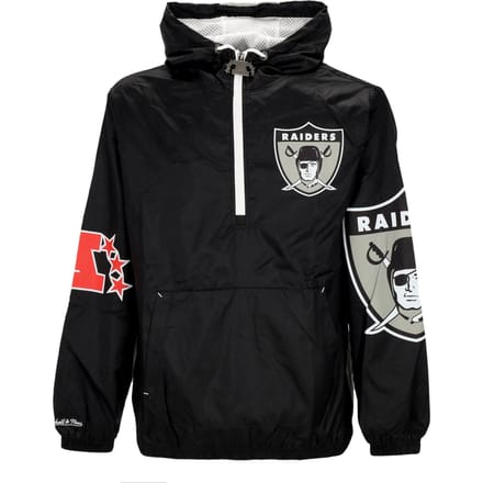 Pull-On Windbreaker Heren Nfl Team Og 2.0 Anorak Windbreaker Oakrai Originele Teamkleuren