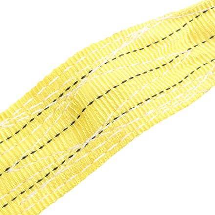 3T Platte Hijstouw met Dubbele Gespen Polyester Webbing Hijsband voor Industriële Kraan 2 Meter