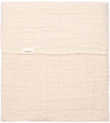Koeka wiegdeken Rivoli warm white 75x100