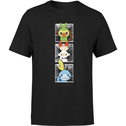 Pokemon Generation 8 Intro Men's T-Shirt - Black - 3XL