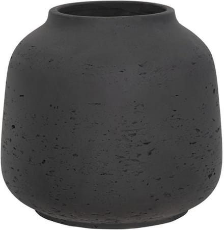 Pottery Pots - Plantenbak - Jabari M - Ø13cm x H12cm - Black Washed