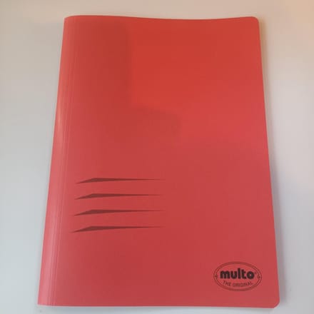 Multo Snelhechter Met Buismechaniek Karton Rood FSC 10 Stuks