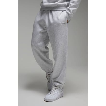 Heren Actieve Oversized Jogger | Grey Marl | Size 2XL