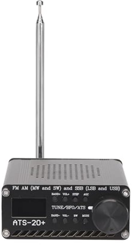 Draagbare Wereldband Radio Ontvanger met Antenne - FM AM MW SW SSB LSB USB