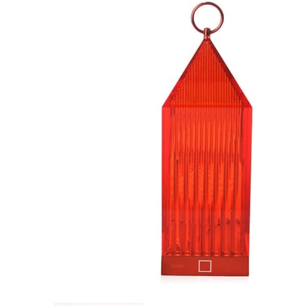 Kartell Lantaarn Tafellamp - red