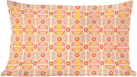 Sierkussens - Kussentjes Woonkamer - 60x40 cm - Patroon - Retro - Kleur
