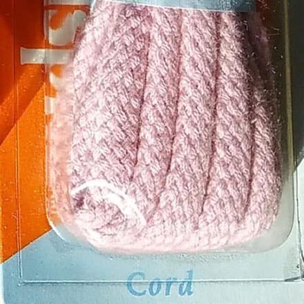 3 mm x 75cm Roze - Rond Cord 100% katoen schoenveter