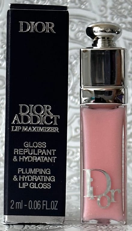 DIOR DIOR ADDICT LIP MAXIMIZER PLUMPING LIP GLOSS 001 PINK 2 ML MINI