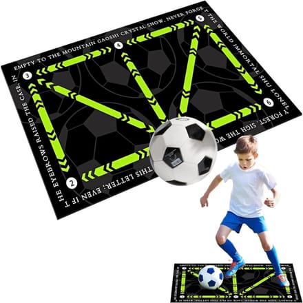 Voetbalmat - Voetbal Spullen - Tapijt