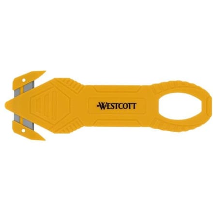 WESTCOTT veiligheidsmes, verborgen lemmet, organge