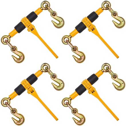 Ketting Ratel Spanband 1/4 -5/16  2600 lbs voor Vastzetten 4 Stuks