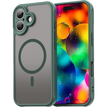 Mocaa Apple iPhone 17 Slim Anti-Shock MagSafe Hoesje Groen