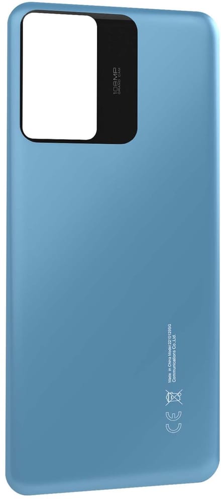 Xiaomi, Batterij cover voor Xiaomi Redmi Note 12S Original Service Pack, Blauw